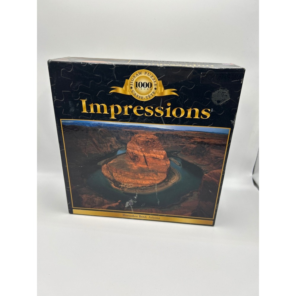 Impressions Horseshoe Bend Arizona 1000 Piece Jigsaw Puzzle Sure-Lox NEW
